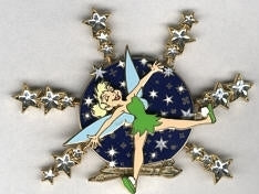 Disney Pin Tinker Bell Starry Spinner Summer Pin Quest