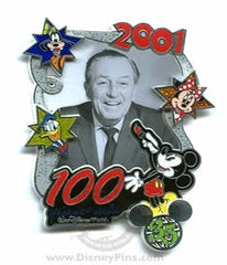Disney Pin 35 Magical Milestone 100 Years of Magic Walt
